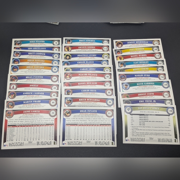 2011 Topps Diamond Anniversary + Cognac 182 Parallel Card Lot Rookie RC Star HoF - Picture 7 of 13